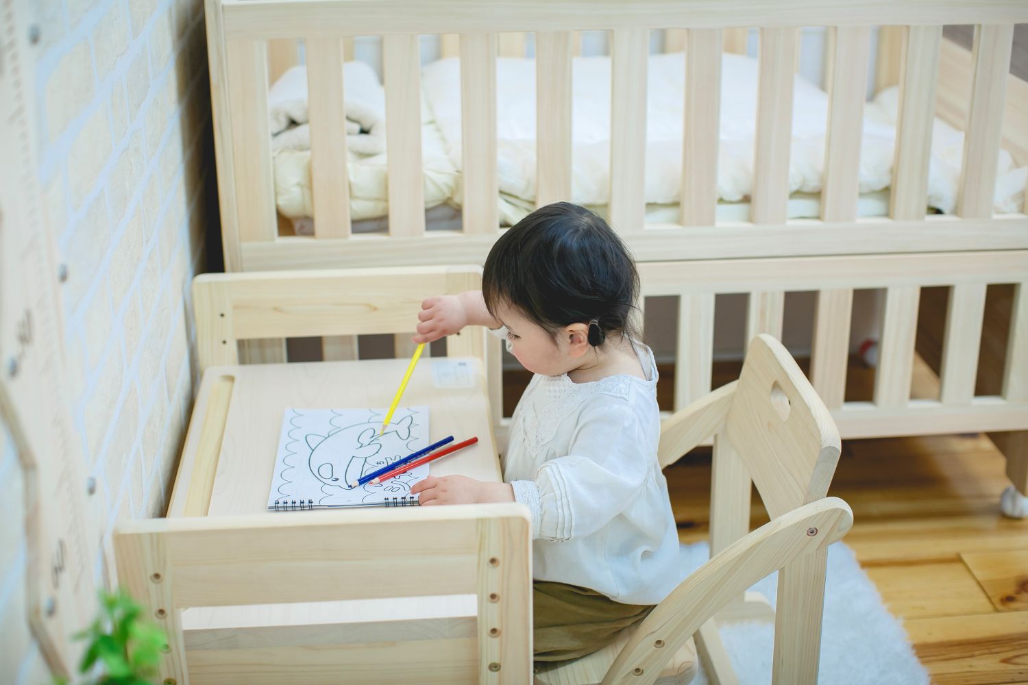 IKONIH 子供イス キッズ家具 木のおもちゃ