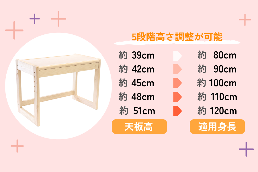 IKONIH 子供机 キッズ家具 木のおもちゃ