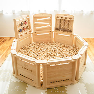 HINOKI WOODEN EGG BALL  木球【たまご型】