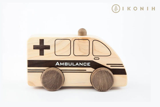 アイコニー はたらく車　救急車 (IKONIH VEHICLE AMBULANCE)