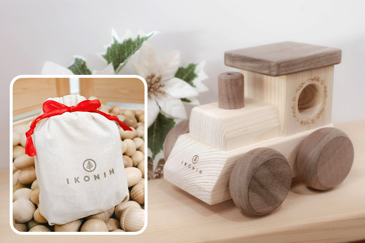 IKONIH オルゴールトレイン クリスマス限定