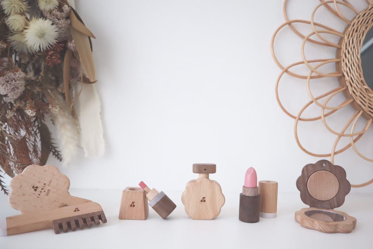 木製コスメセット 